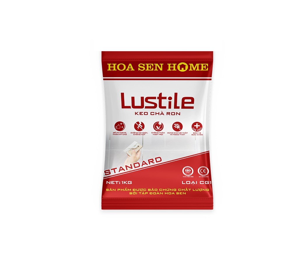 keo chà ron màu trắng LUSTILE VNDOAA010 Standard: 1kg