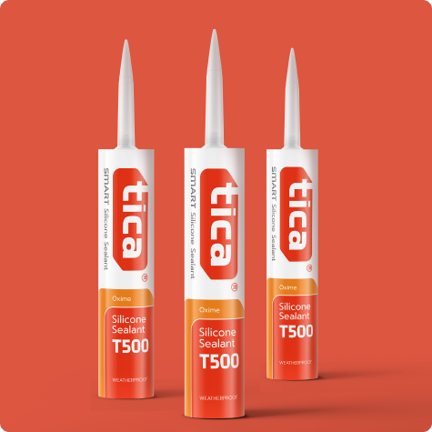 Keo Silicone Tica T500 Màu Nâu - Cafe