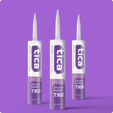 Keo Silicone Tica T300 Màu TRONG - CLEAR