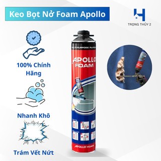 Keo Apollo foam 750ml vòi (12) (Foam Xịt Xốp)