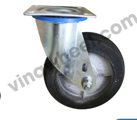 Bánh xe san hô không khóa D130mm (Bánh xe cao su 13 cm) 52562492