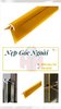 Nẹp góc ngoài vàng 2m5