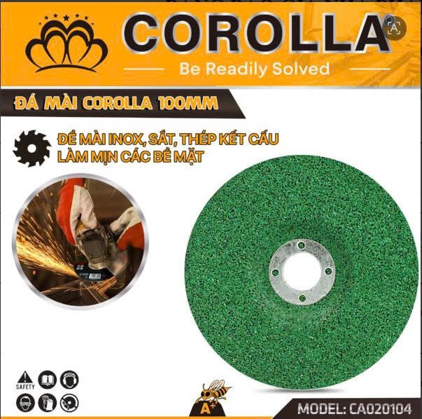Đá mài Corolla 100*6mm (Xanh) (Đá mài xanh 10)